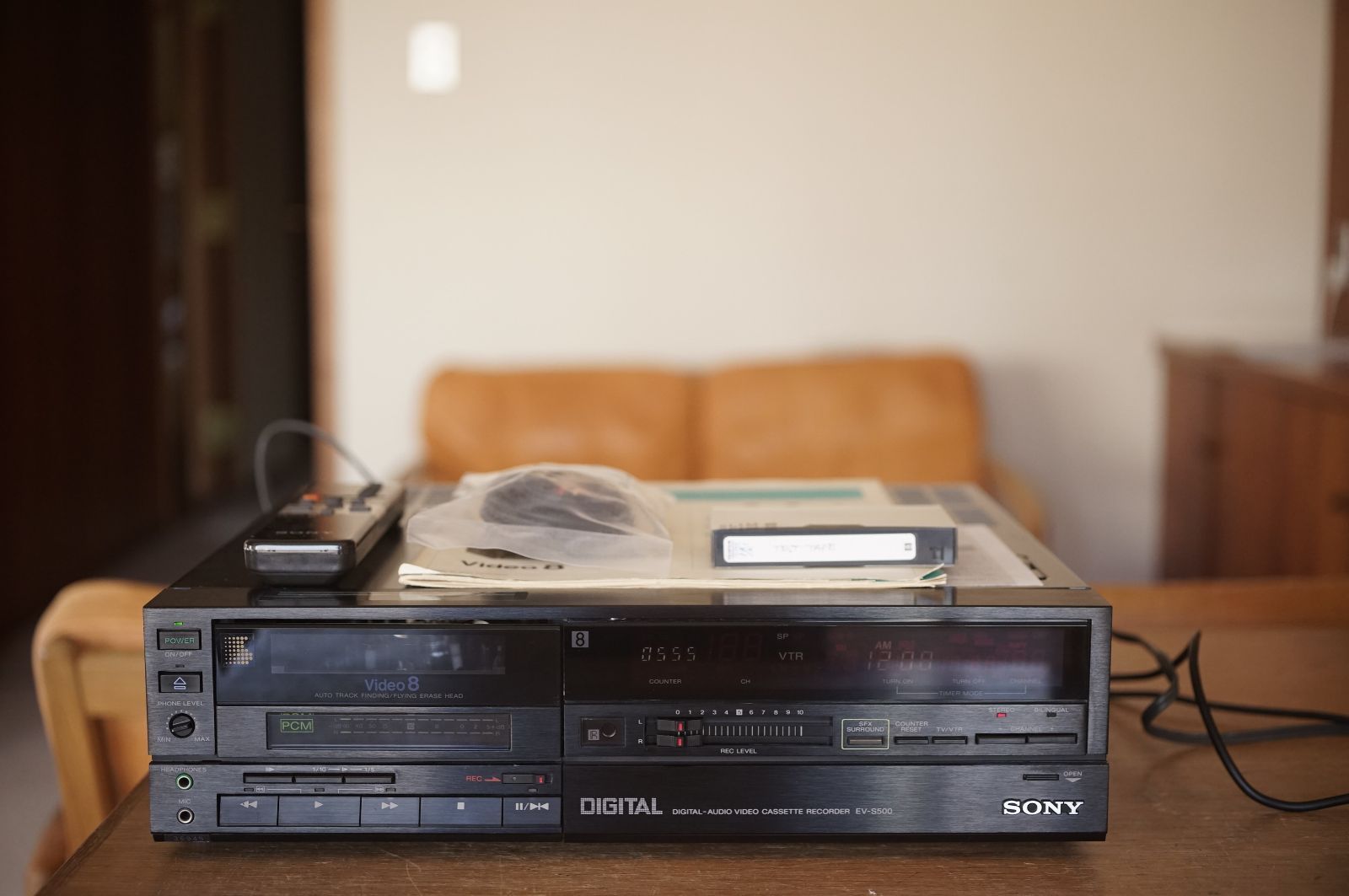 あり SONY EV-S500 ８ミリビデオデッキ