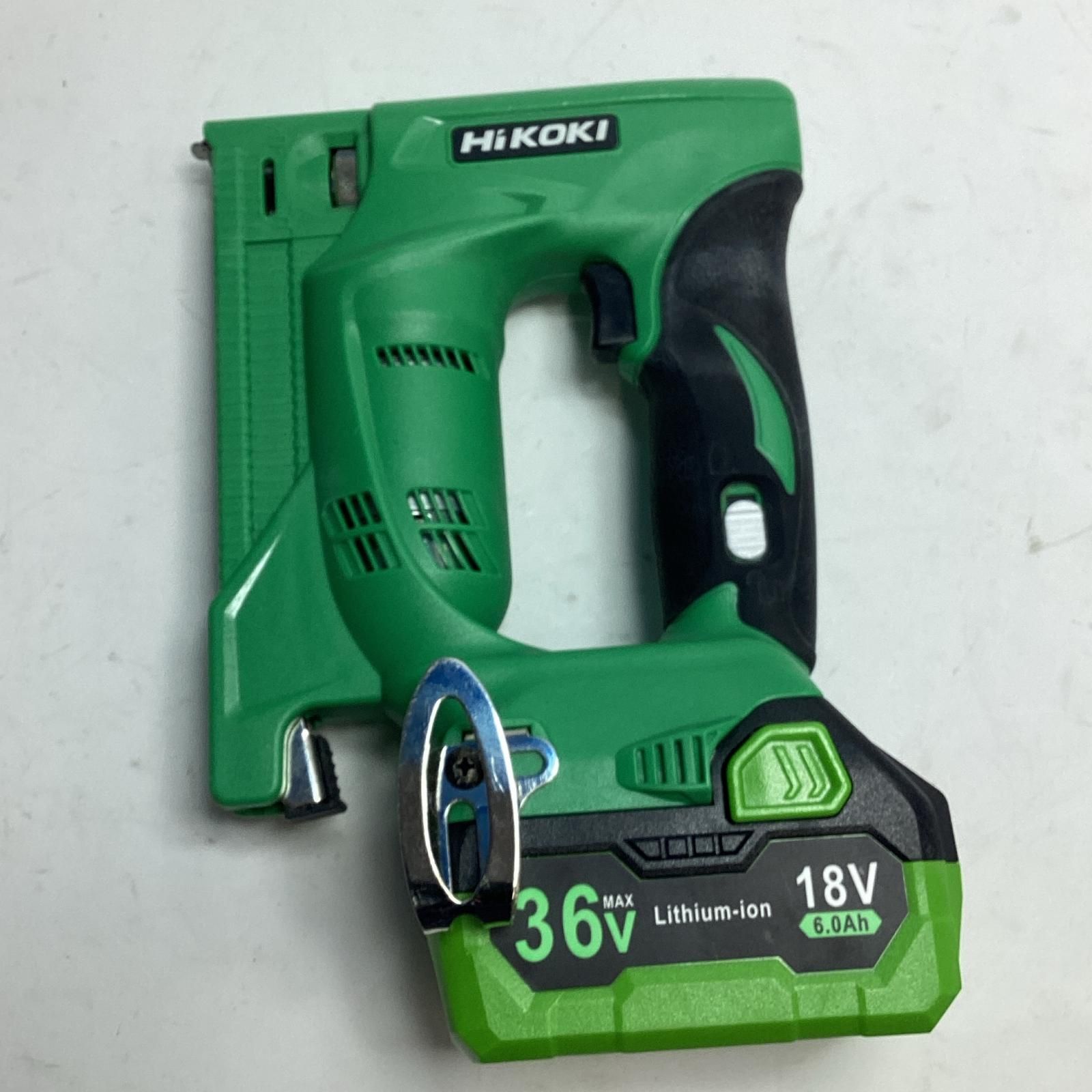 HiKOKI ハイコーキ 工具 コードレスタッカ N18DSL ケース 互換バッテリー2個付 18v