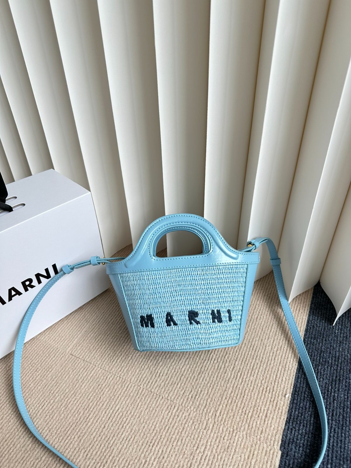 极美品⭐新品 ⭐Marni マルニ ベジタブルバスケット #サイズS 09