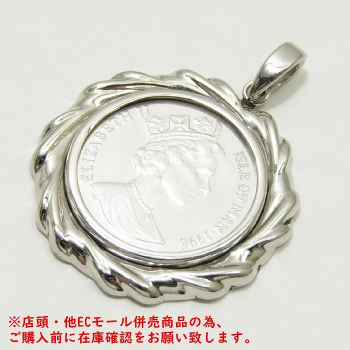 併売商品※◇中古状態良好◇ペンダントトップ マン島 キャット 1