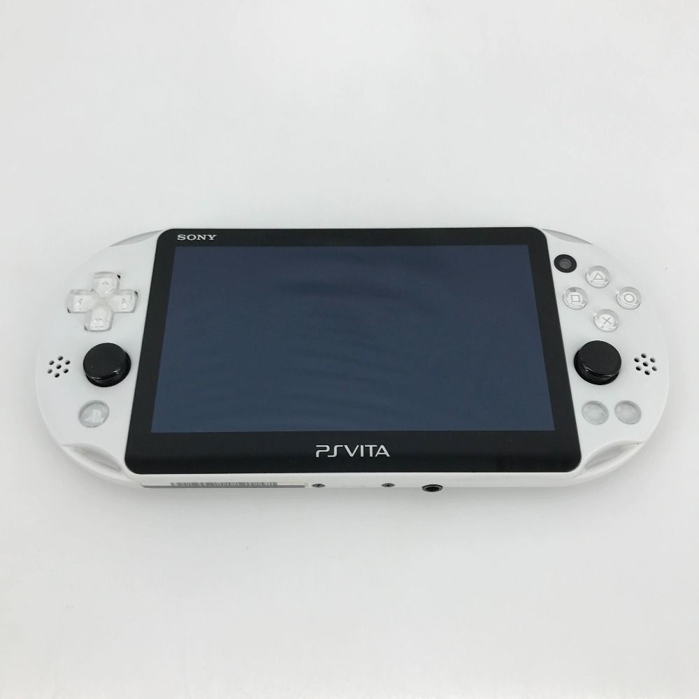 PS VITA 2000 ホワイト メモリーカード 8GB バッテリー 充電器 PS VITA PCH\u20132000 ライトブルーホワイト 箱付き PS Vita 2000 ライト