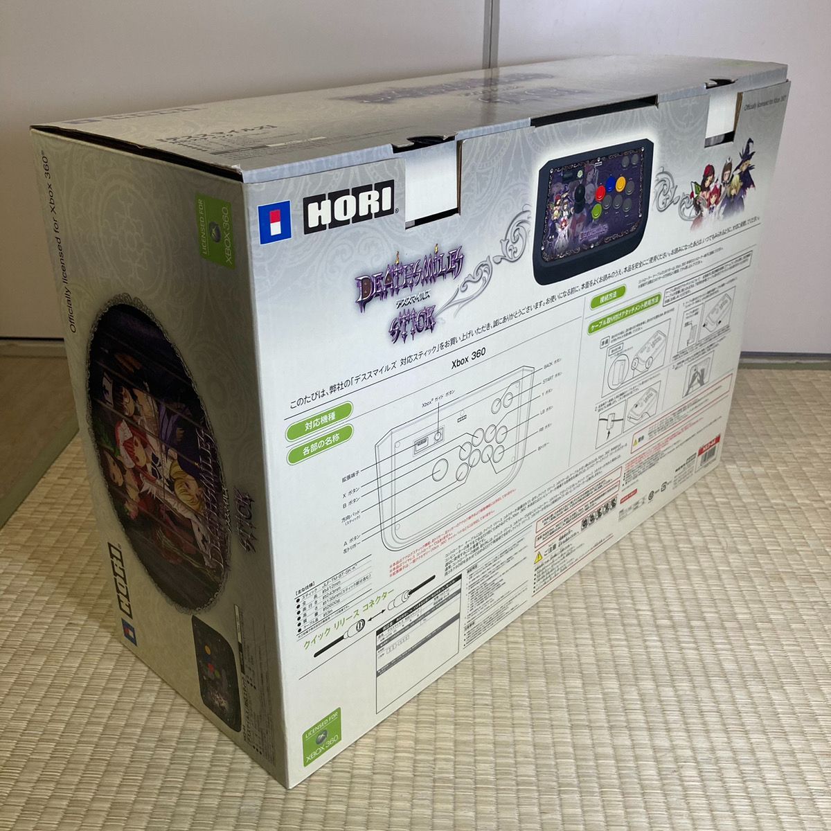 [未使用品(オープンボックス] デススマイルズ 対応スティック HORI XBOX360