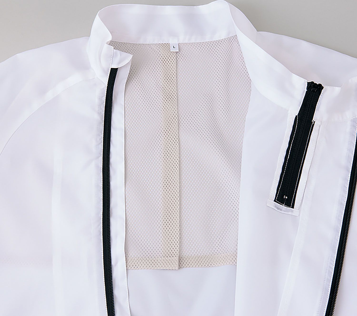 アイトス AITOZ フロントプリンタブルブルゾン アシンメトリー