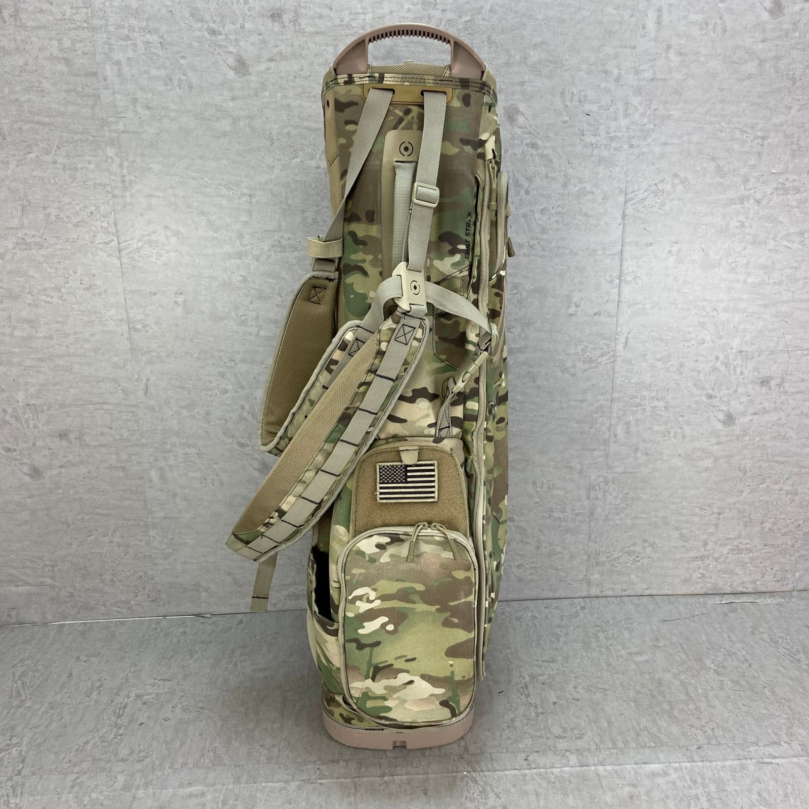 PING - PING　HOOFER　ゴルフ用　キャディバッグ　スタンド式　約10型　約25cm　5分割　重量2.6㎏　ナイロン　バック　ラウンド　ピン　フーファー PING HOOFER ゴルフ用 キャディバッグ スタンド式 約10型 約25cm