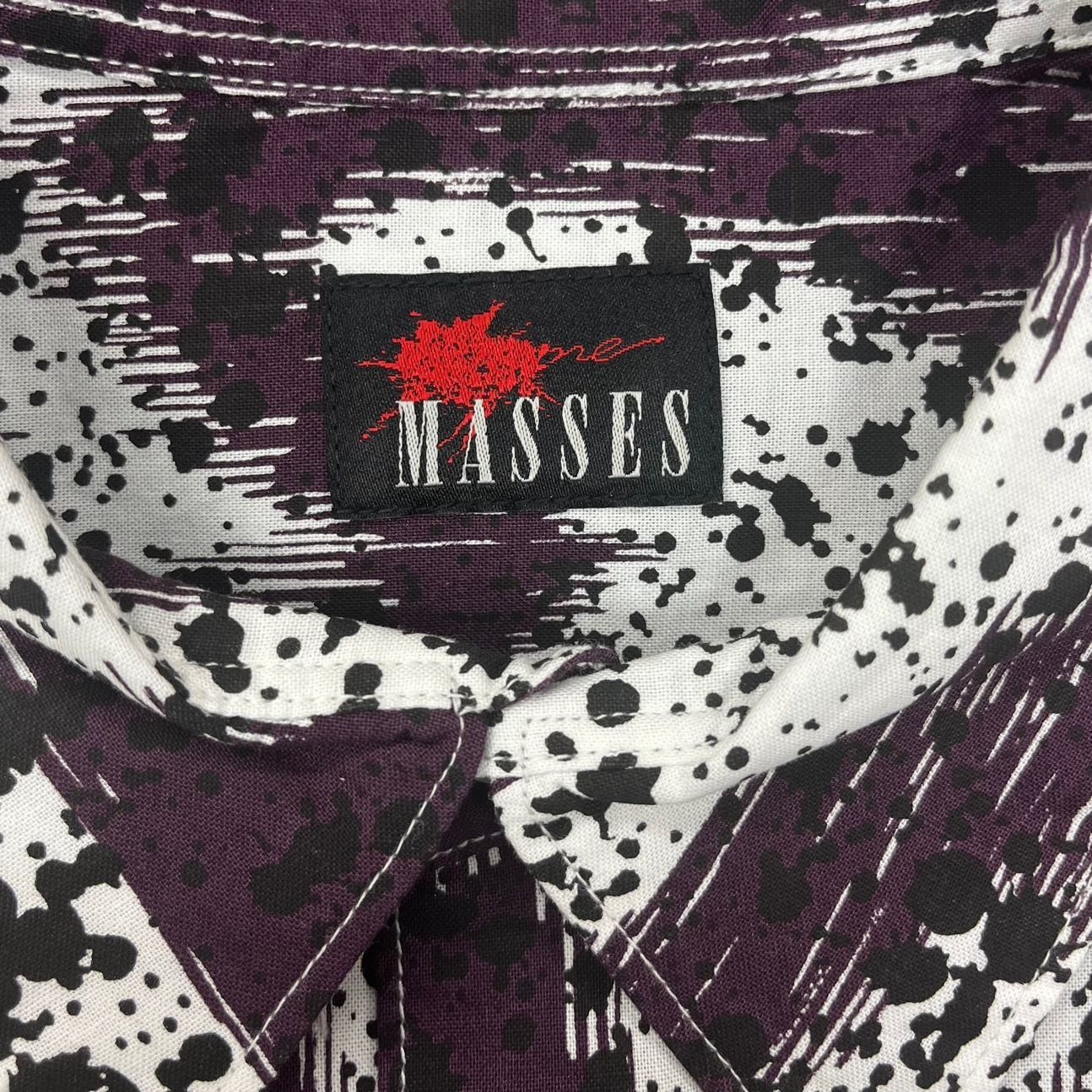 MASSES SHIRT S/S SPLASH マシス シャツ スプラッシュ - シャツ