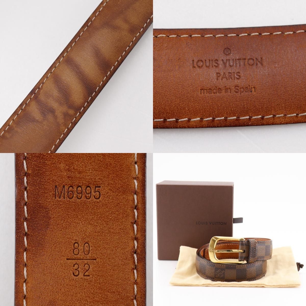 LOUIS VUITTON】ルイ・ヴィトン サンチュール・エリプス M6995