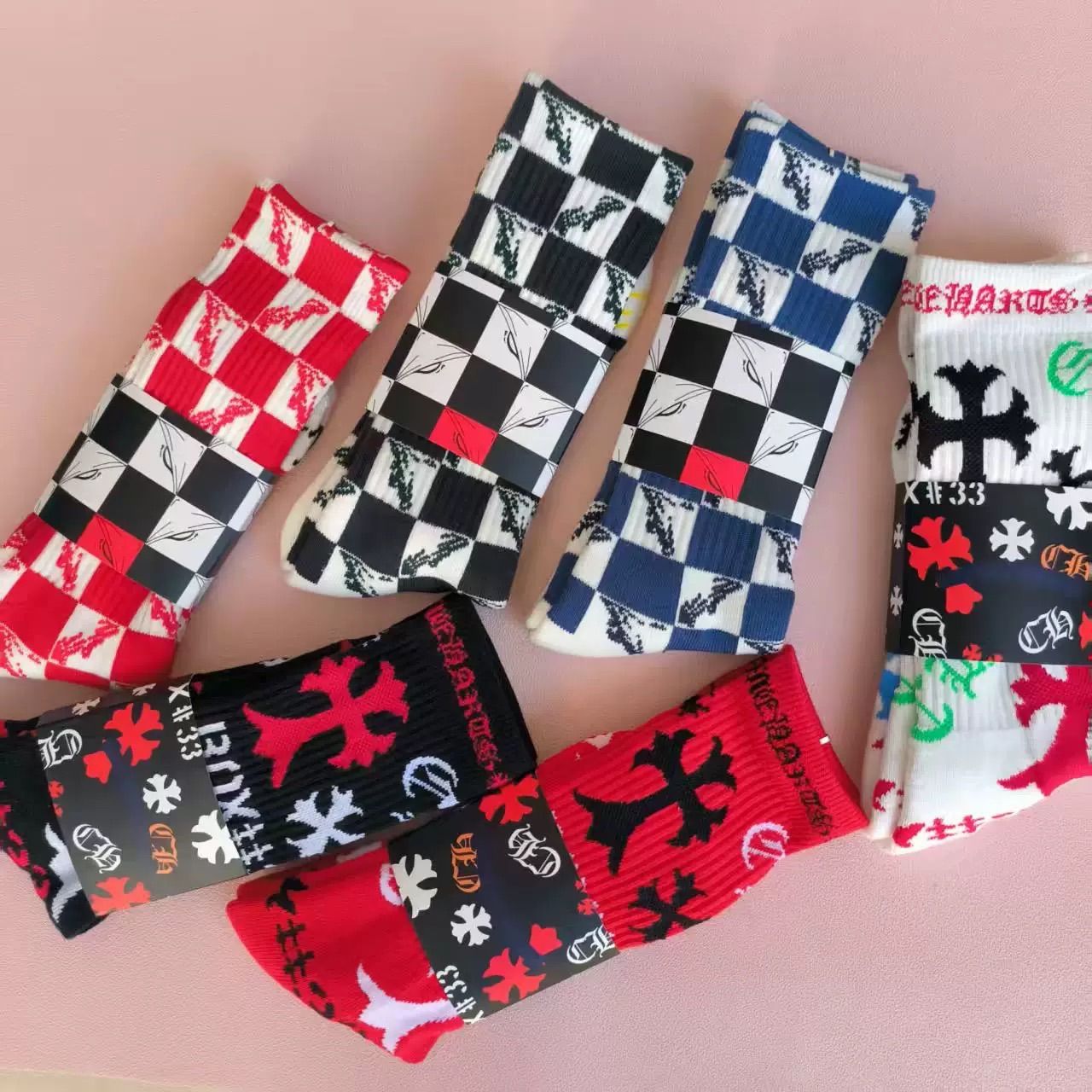 6点購入】Chrome Hearts クロムハーツ 2025年 ソックス 靴下