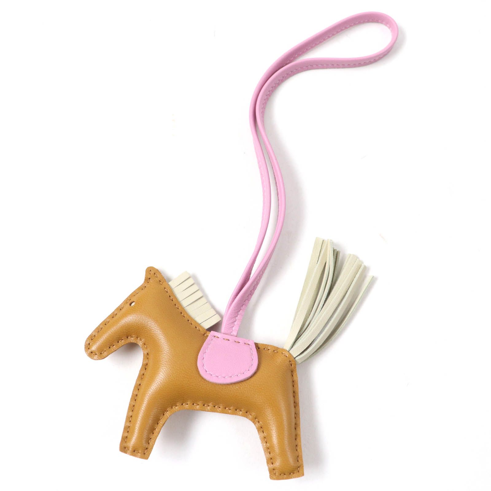 未使用品☆HERMES エルメス 2021年製 ロデオチャーム PM セサミ モーヴ