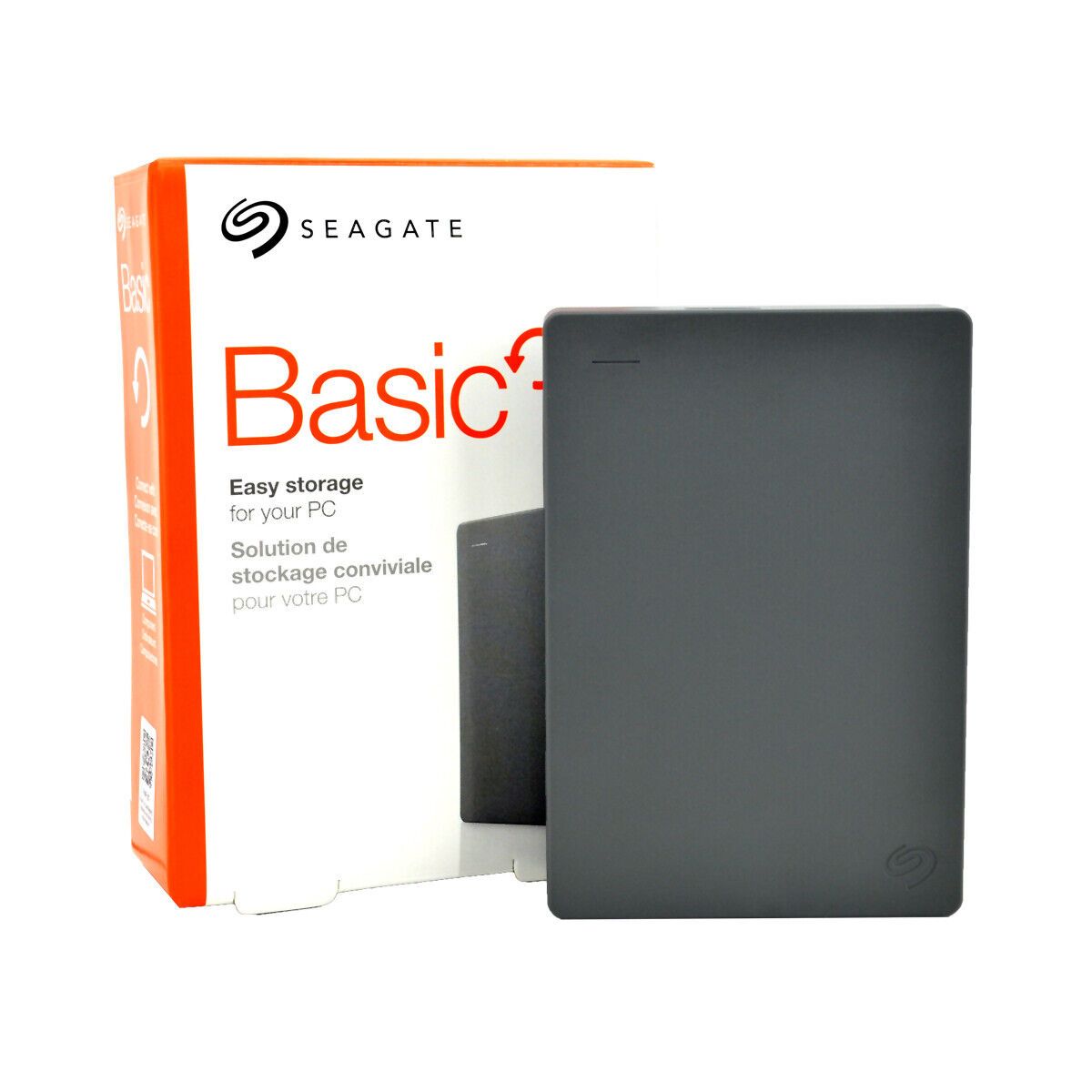 Seagate Basic Easy stage B 3.0 グレー 2.5 外付け HDD 1TB 2TB 3TB 4TB 5TB