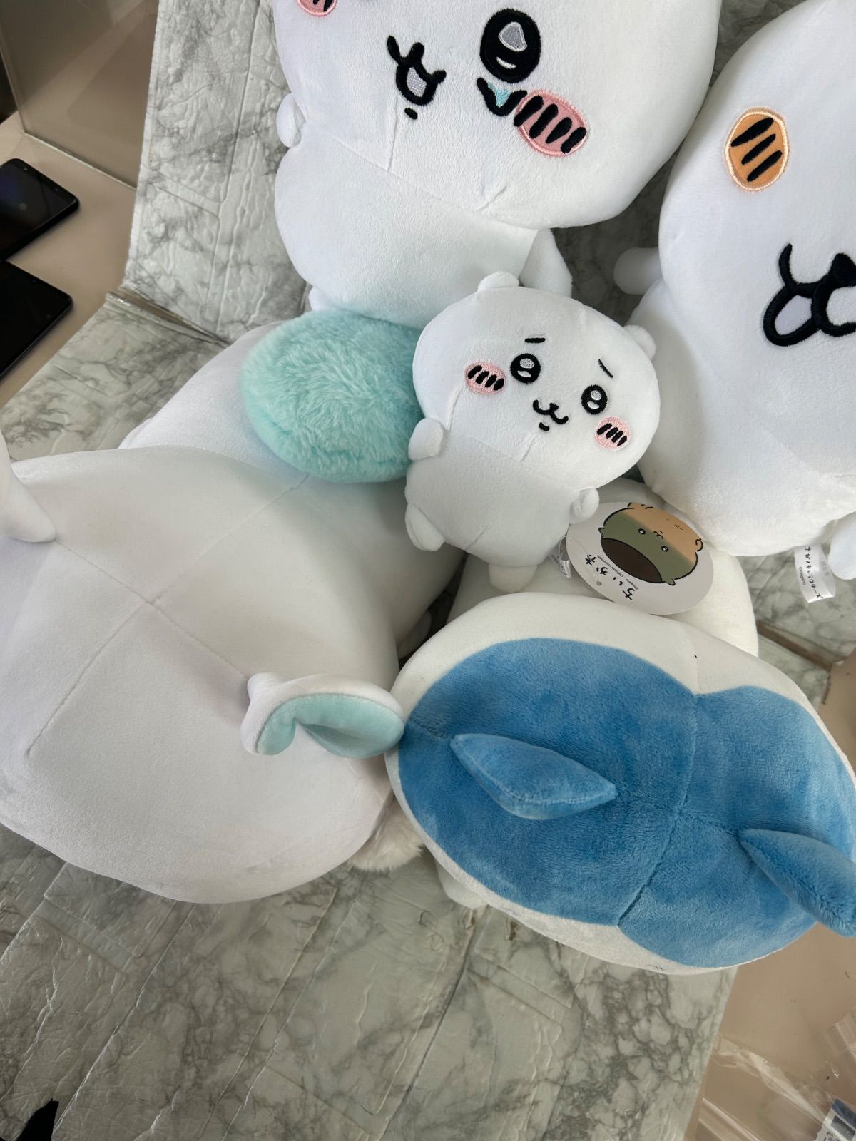 ちいかわ ハチワレ ぬいぐるみセットまとめ売り らぶいーずおまけ ちいかわ ハチワレ まとめ売り - メルカリ