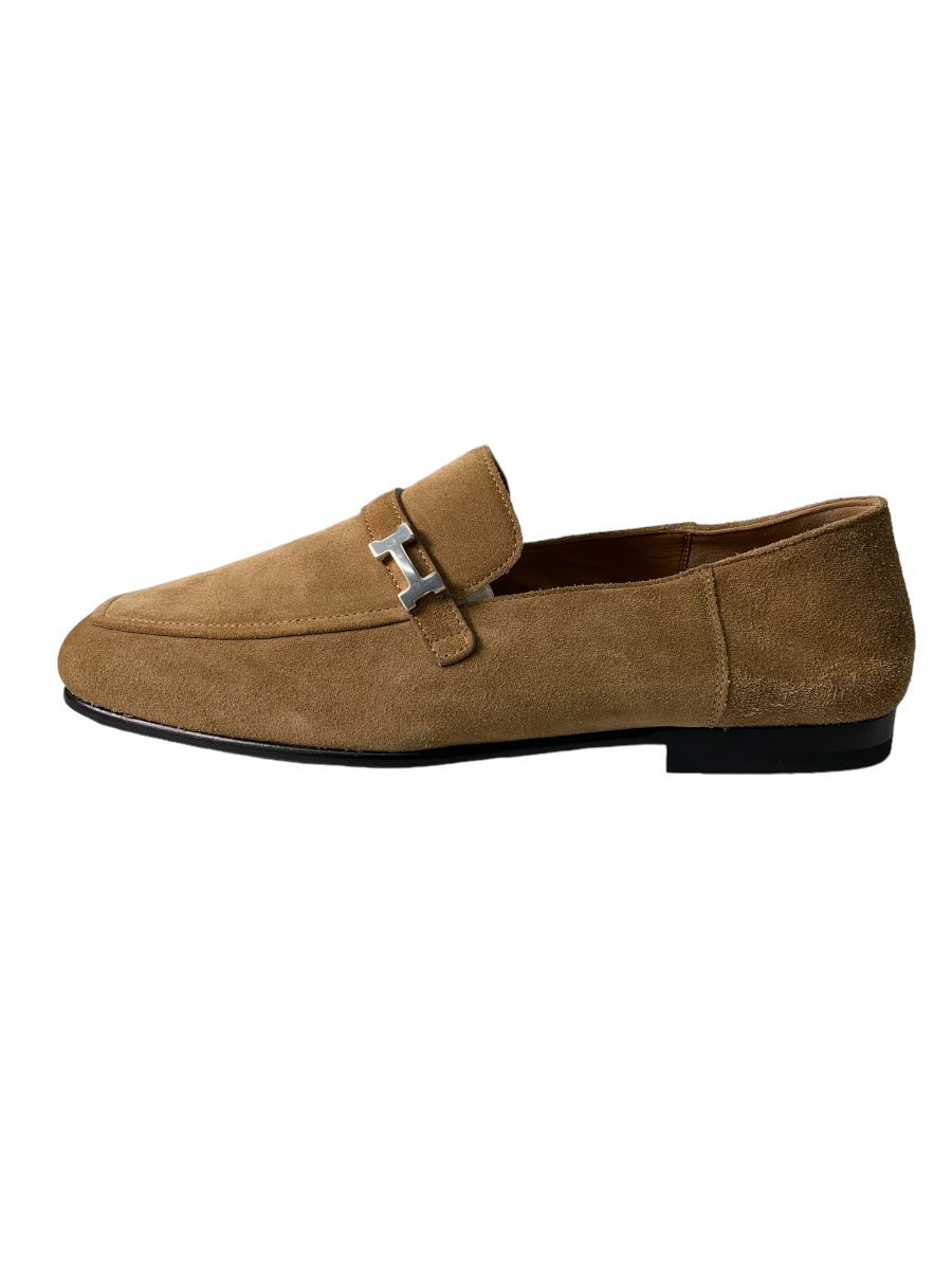 エルメス モカシン ≪GIOVANNI≫ モカシン 41 ベージュ スエード