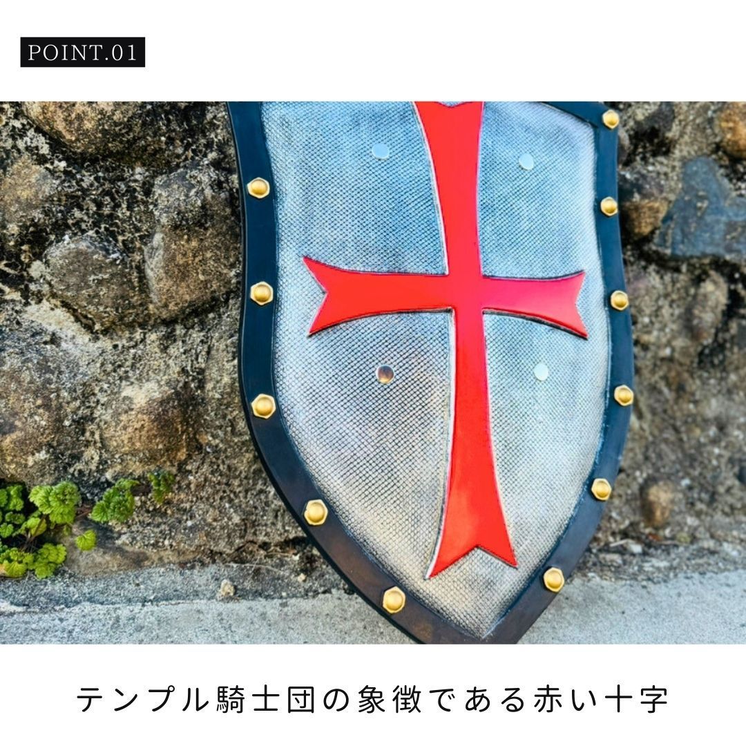 伝統的なモチーフ　テンプル騎士団のクロス　cc25　再販です 伝統的なモチーフ テンプル騎士団のクロス cc25 再販です