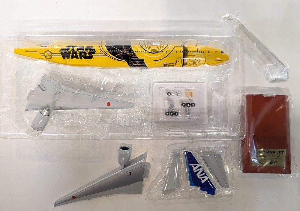 ANA 777-200ER スターウォーズ C3-PO 全日空 STARWARS 1/500 B777