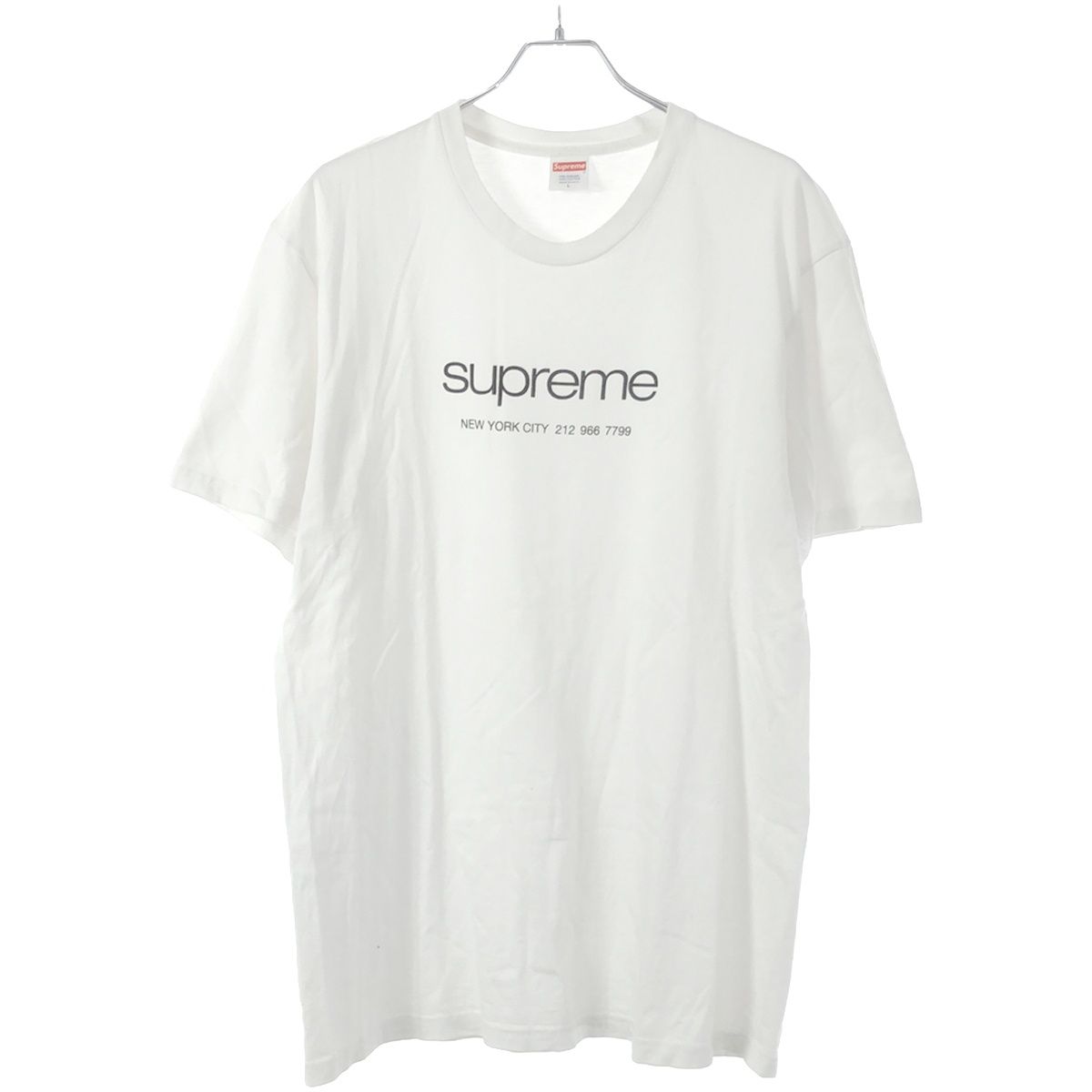 Supreme シュプリーム 20SS Shop Tee クラシックロゴTシャツ  ホワイト L