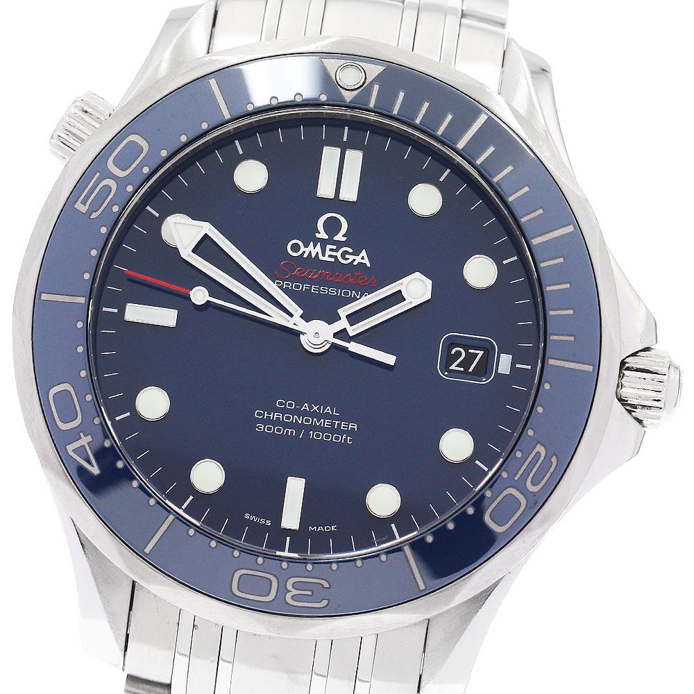 オメガ OMEGA 212.30.41.20.03.001 シーマスター300 デイト コーアクシャル 自動巻き メンズ _877868