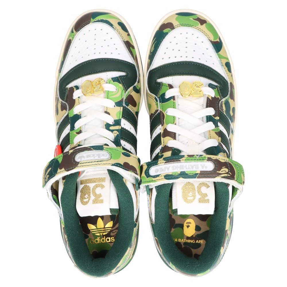 adidas (アディダス) ×A BATHING APE FORUM 84 BAPE LOW×アベイシング