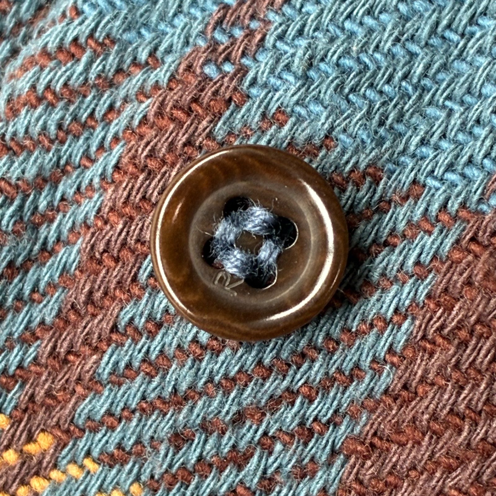 45R フォーティーファイブアール 美品 インドざっ栗ネルの908シャツ