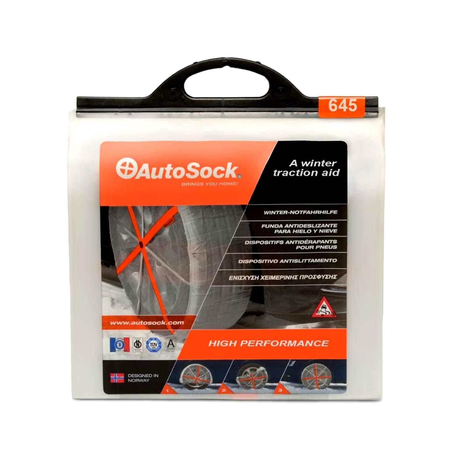 2営業日で発送 オートソック Autosock AutoSock オートソック 布製タイヤすべり止め チェーン規制適合 オートソックハイパフォーマンス ASK645