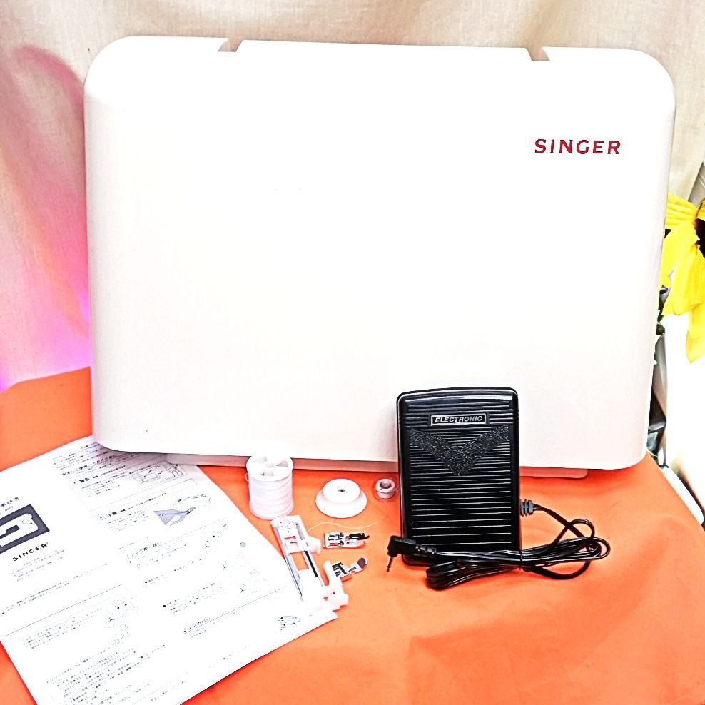 ◇軽くて使いやすい◇SINGER 家庭用ミシン】整備済み品 - メルカリ