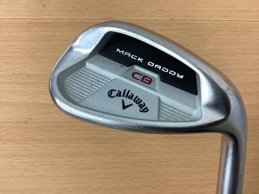 キャロウェイ MACK DADDY CB クロムメッキ 52°|12° ウェッジ WG NS PRO ZELOS 7 フレックスS メンズ 男性用 右利き 右用 Cランク ゴルフクラブ