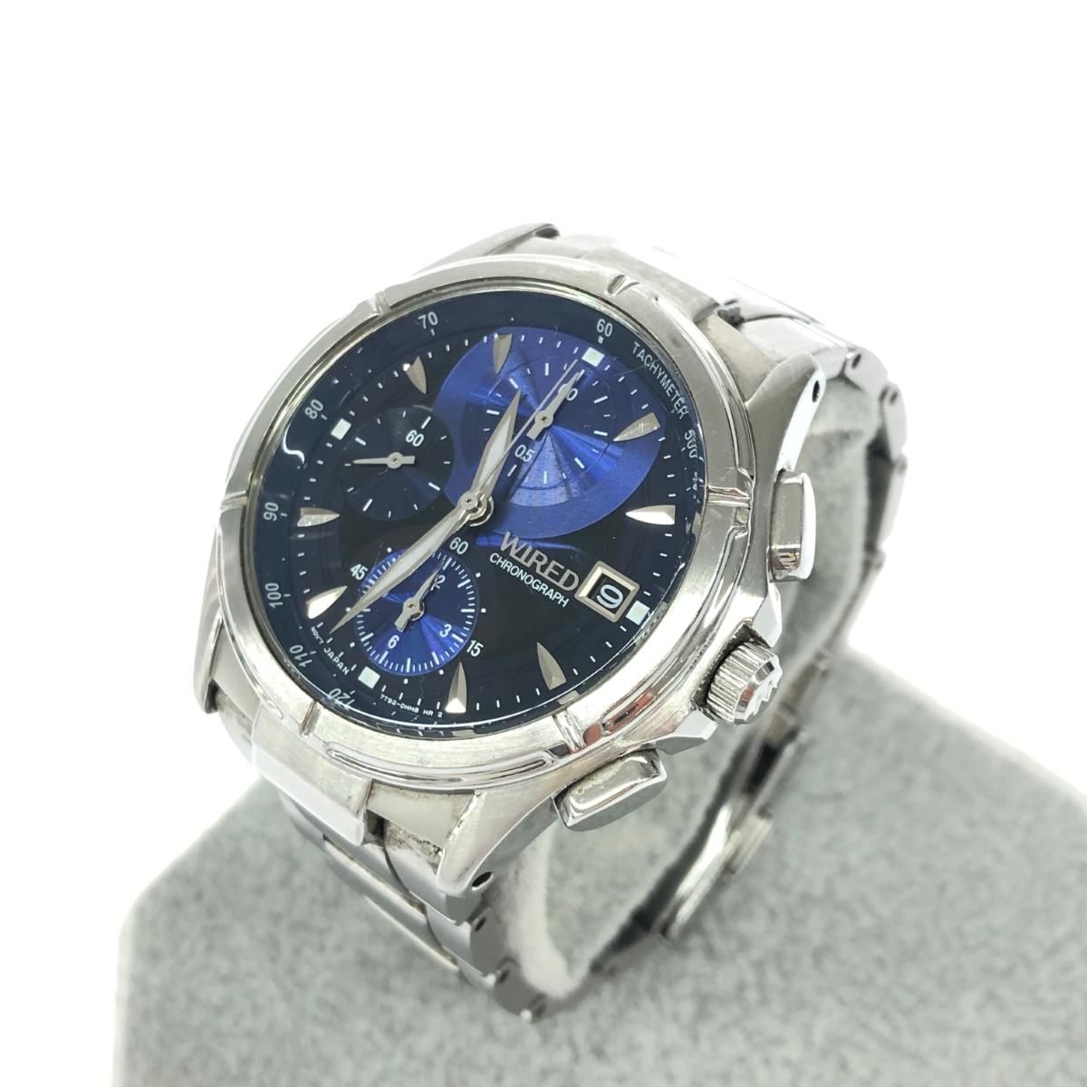 SEIKO セイコー ワイアード 腕時計 7T92-0GB1 シルバーカラー SS 