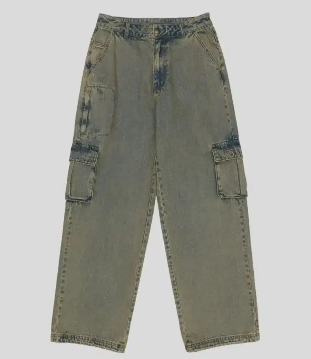 SCULPTOR スカルプター Acid Cargo Jogger Pants Vintage Gre