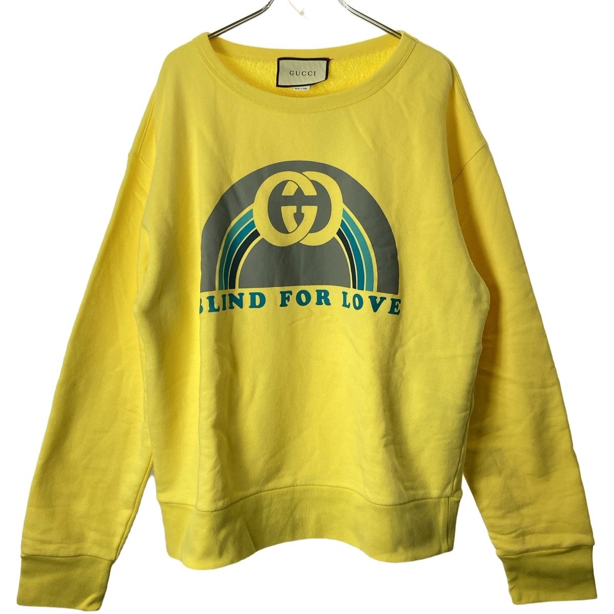 GUCCI グッチ 18AW BLIND FOR LOVE スウェットトレーナー 475532