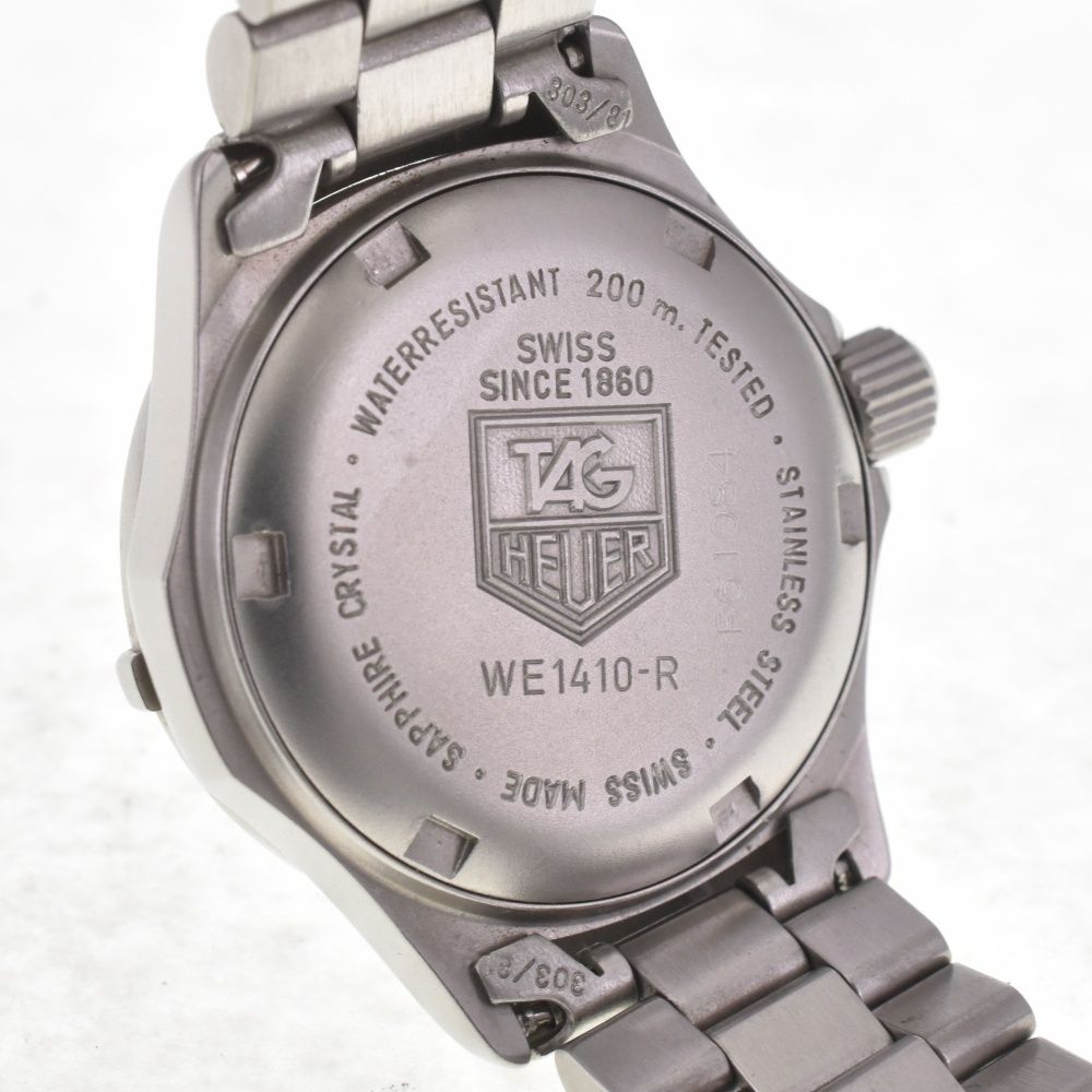 美品　タグホイヤー TAG HEUER WE1410-R タグホイヤー TAG HEUER WE1410-R プロフェッショナル 200m