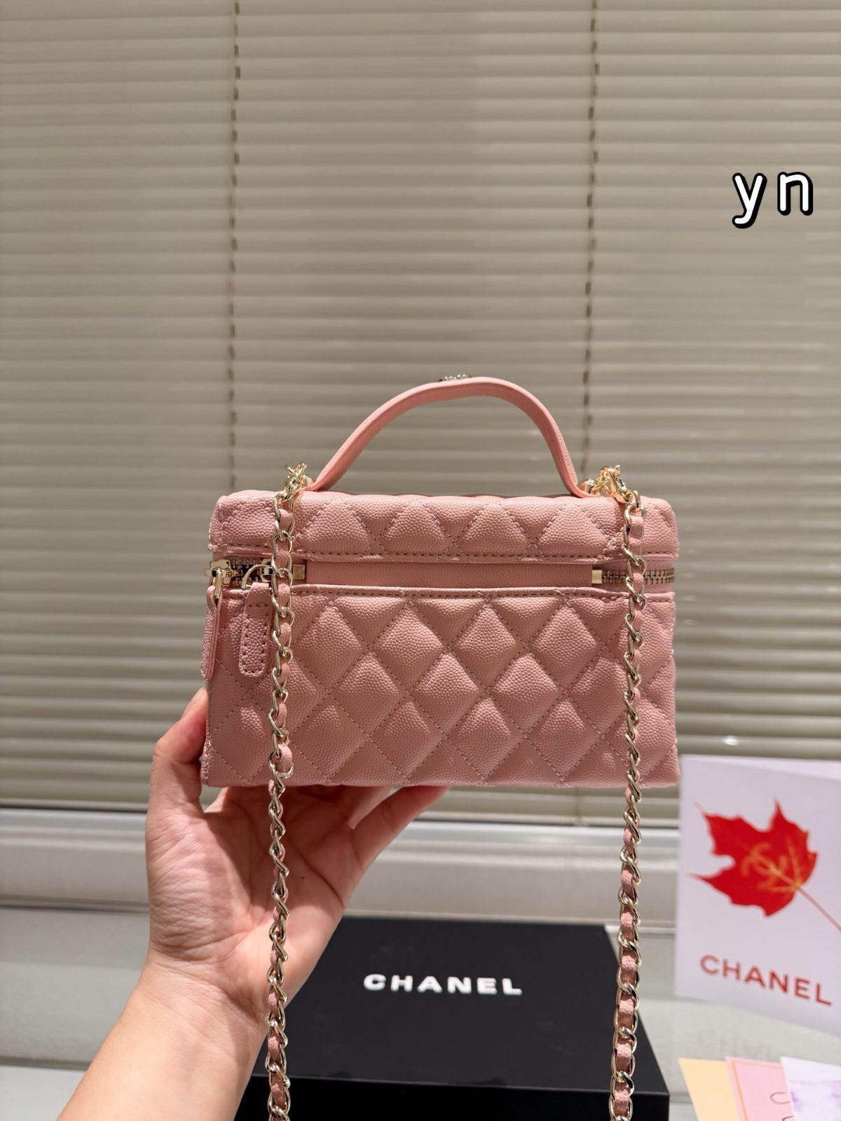 【25C】注目の最新バージョン★CHANEL★ロングバニティケース★ 25C】注目の最新バージョン☆CHANEL☆ロングバニティケース