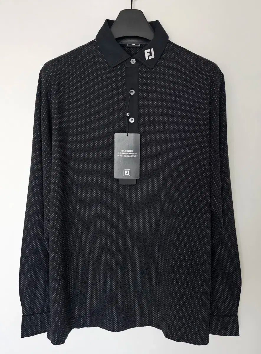 FootJoy FJ ドット柄 カラーネック シャツ XL 105
