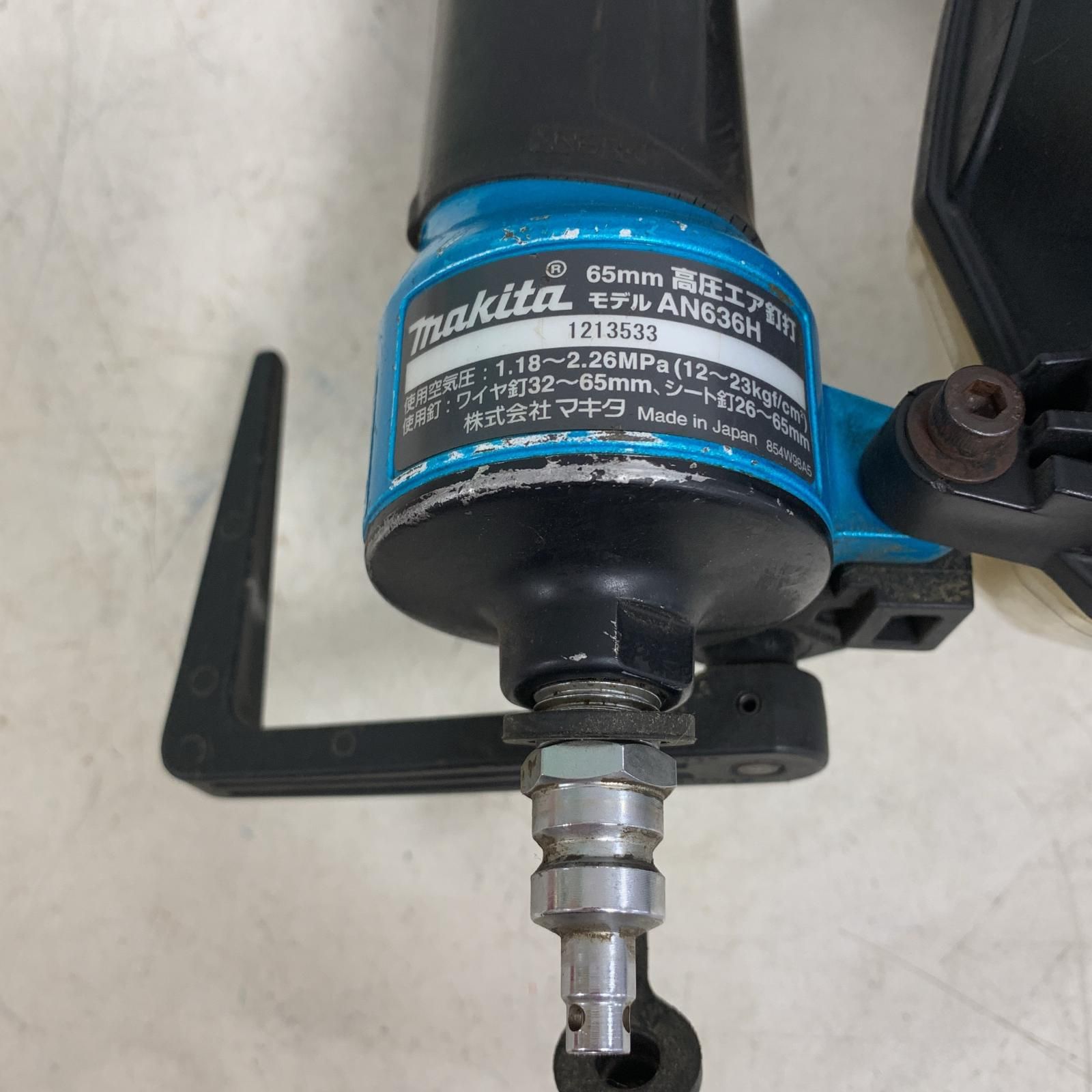 makita マキタ AN636H 高圧釘打ち機 未使用 ワイヤ釘 32mm～65mm