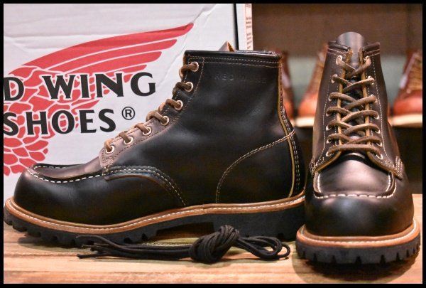 【8.5E 箱付 美品 19年】レッドウィング 9878 アイリッシュセッター ブラック クローンダイク モック 編み上げ ブーツ redwing HOPESMORE【EE371】