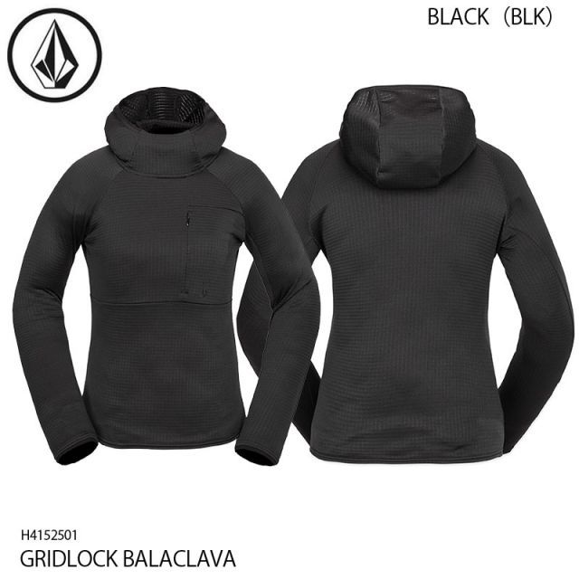 ボルコムパーカー ブラック スノーボードウェア VOLCOM VOLCOM