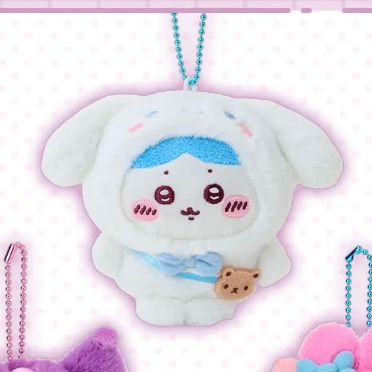 ちいかわ サンリオ コラボ ハチワレ シナモロール ぬいぐるみ