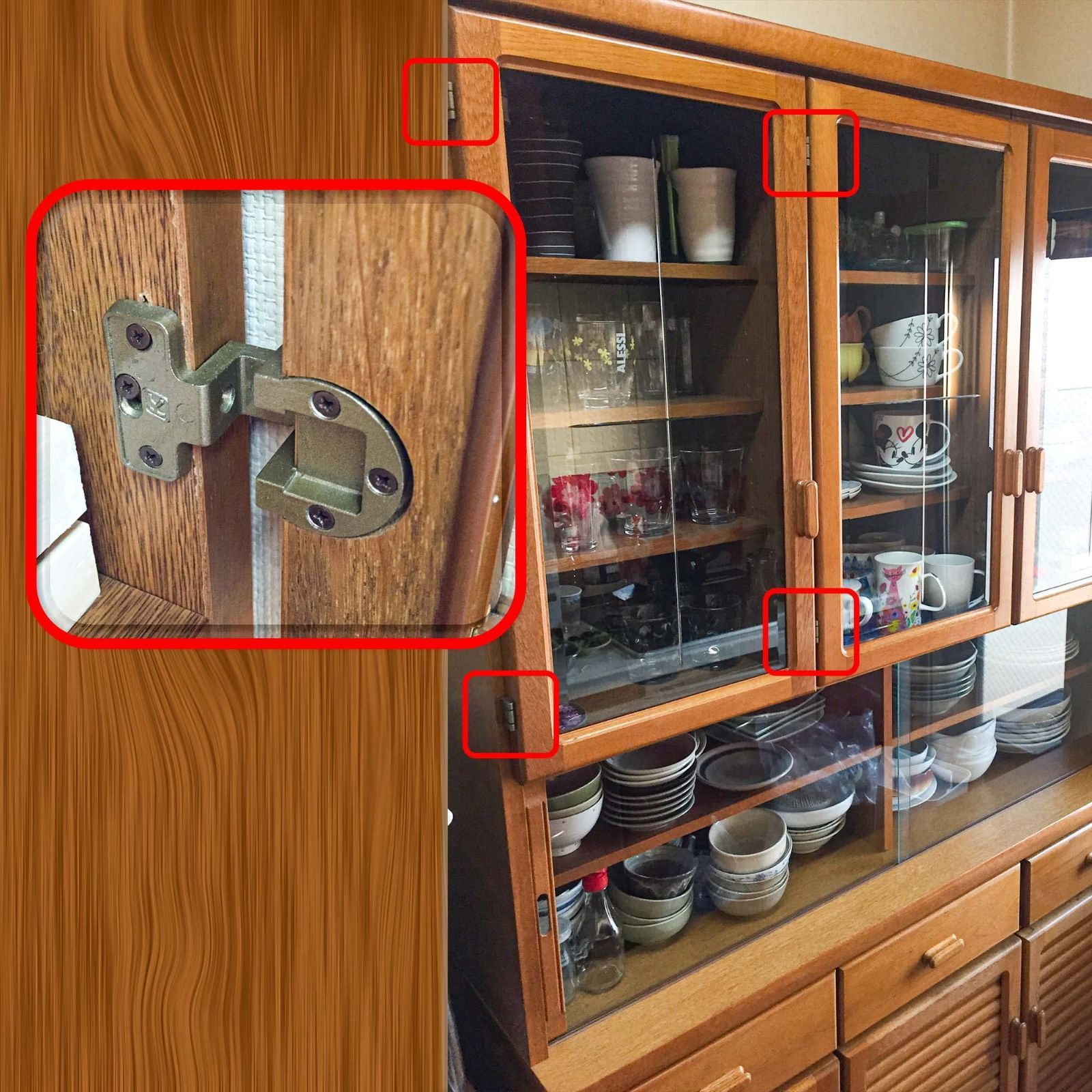 Sangyo 和気産業 Waki アングル丁番K 仙徳 キッチン 玄関 戸棚 if-015