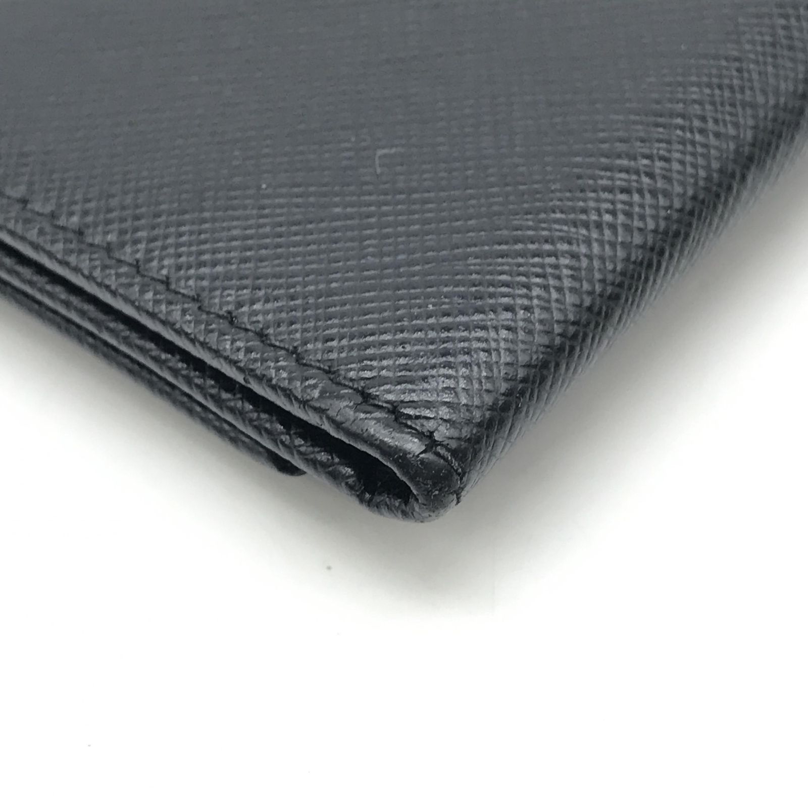 PRADA キーケース 6連キーケース サフィアーノトライアングル 三角