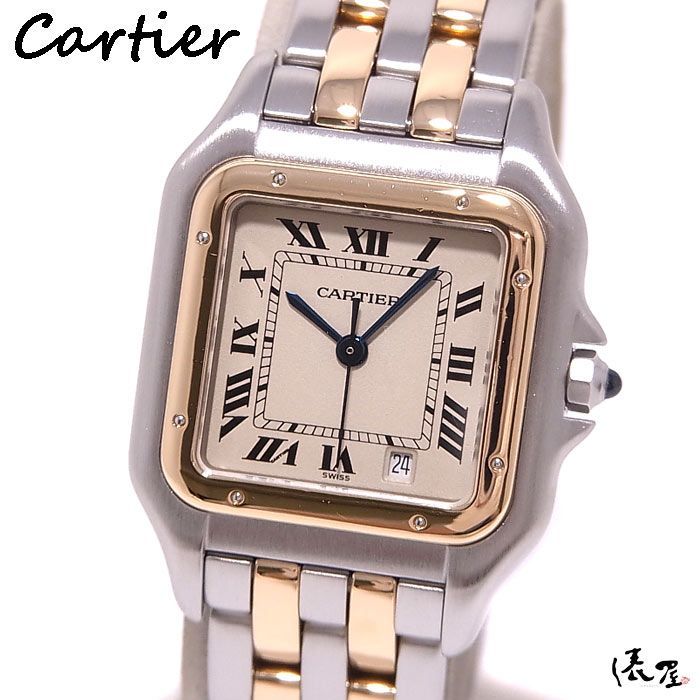 OH済/仕上済】カルティエ パンテール MM 2ROW K18×SS ヴィンテージ 美品 ボーイズ レディース Cartier 時計 腕時計  中古【送料無料】 - メルカリ