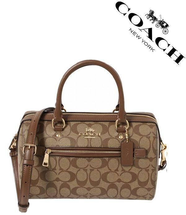 新品】 COACH コーチバッグ F83067 ライトブラウン ハンドバッグ ショルダーバッグ 手提げバッグ レディース アウトレット品 保存袋付属  - メルカリ