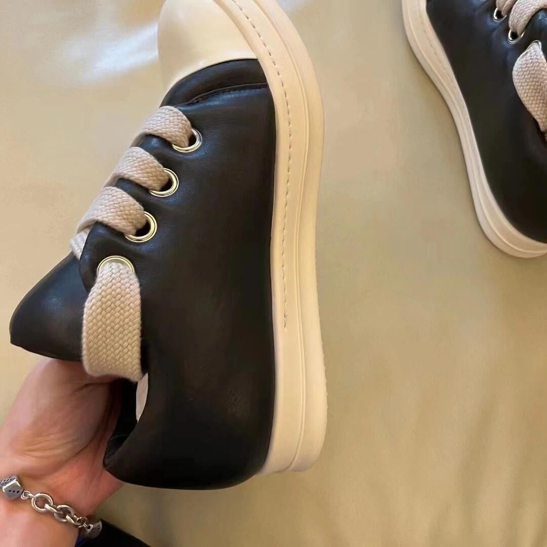 Rick Owens ラモーンズ ビッグシューレース スニーカー 40サイズ