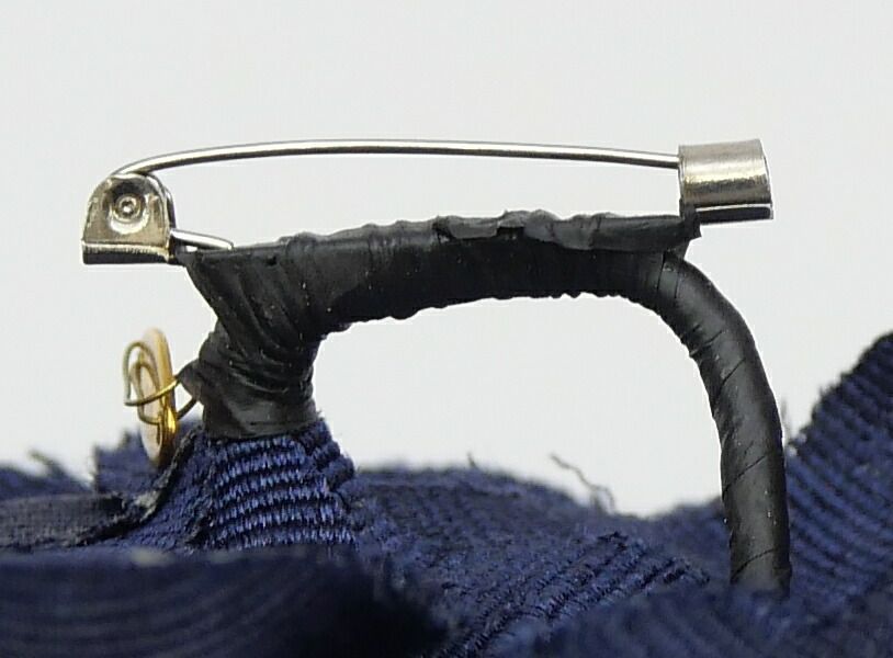 シャネル CHANEL コサージュ ブローチ カメリア ネイビー - メルカリ