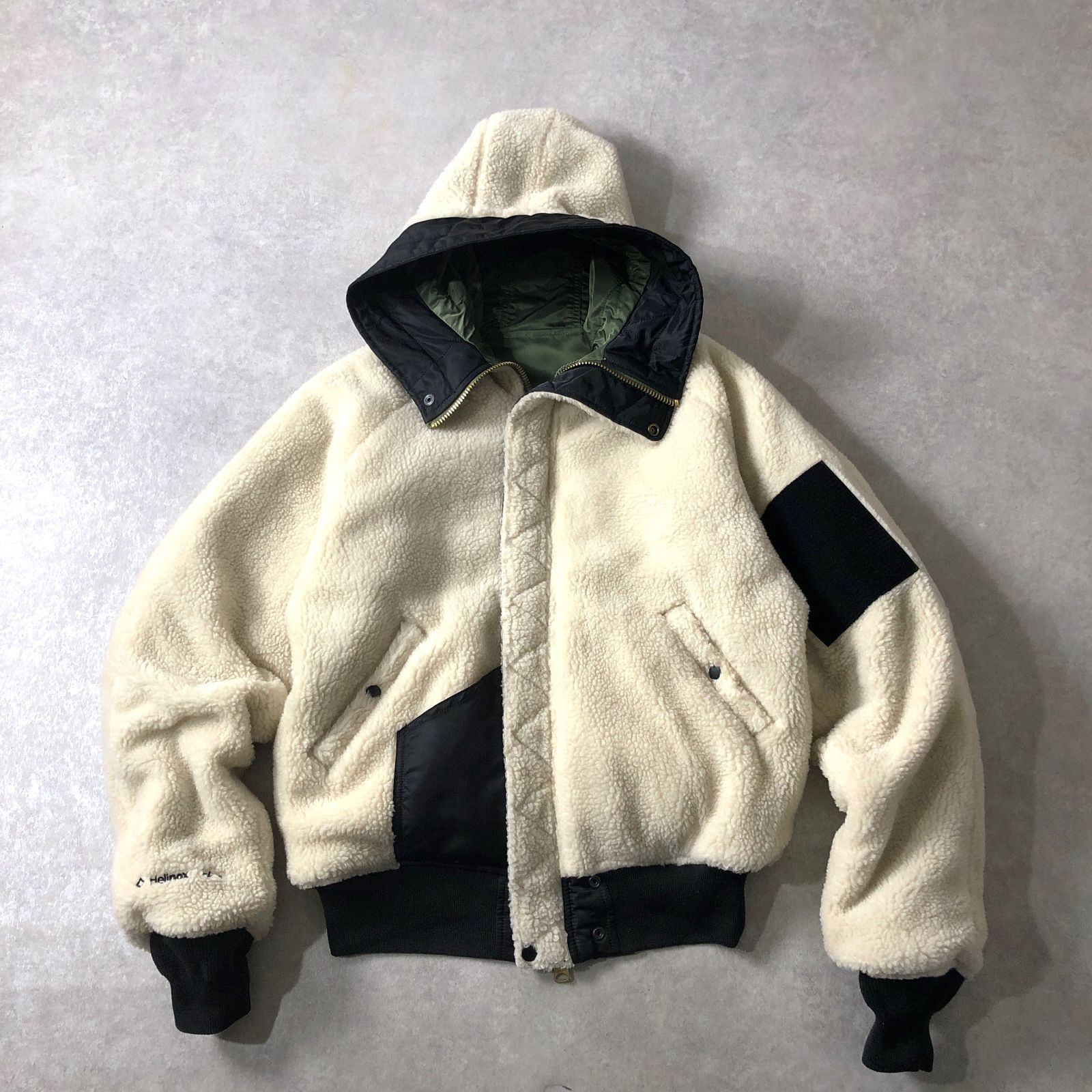 美品 Helinox x ALPHA 別注リバーシブル N-2B SHERPA 60周年記念 