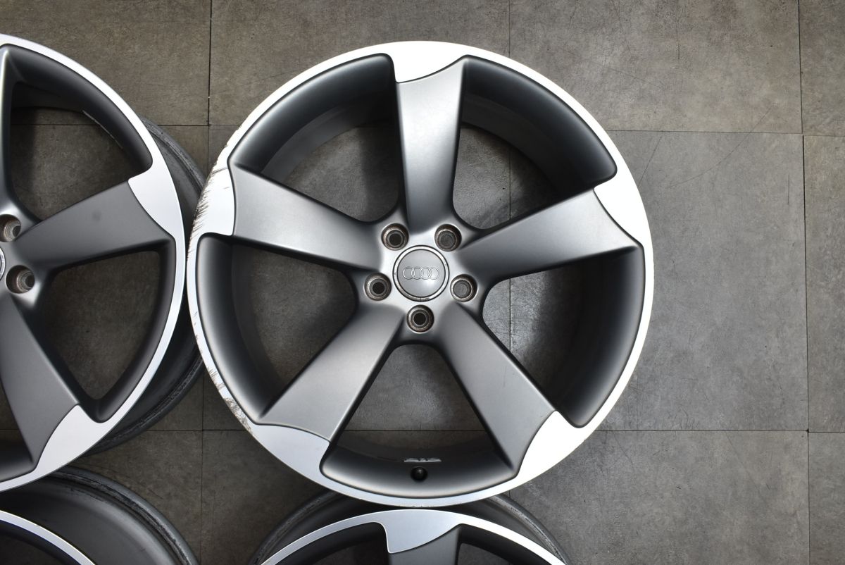 アウディRS5純正ホイールの4本セットです 9J 20インチ INSET 26 AUDI アウディ RS5 ( 5F ) 純正 20インチ ホイール 4本 9J-20