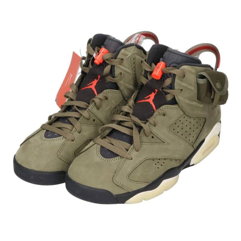 ナイキ ×トラヴィススコット Travis Scott AIR JORDAN 6 RETRO SP