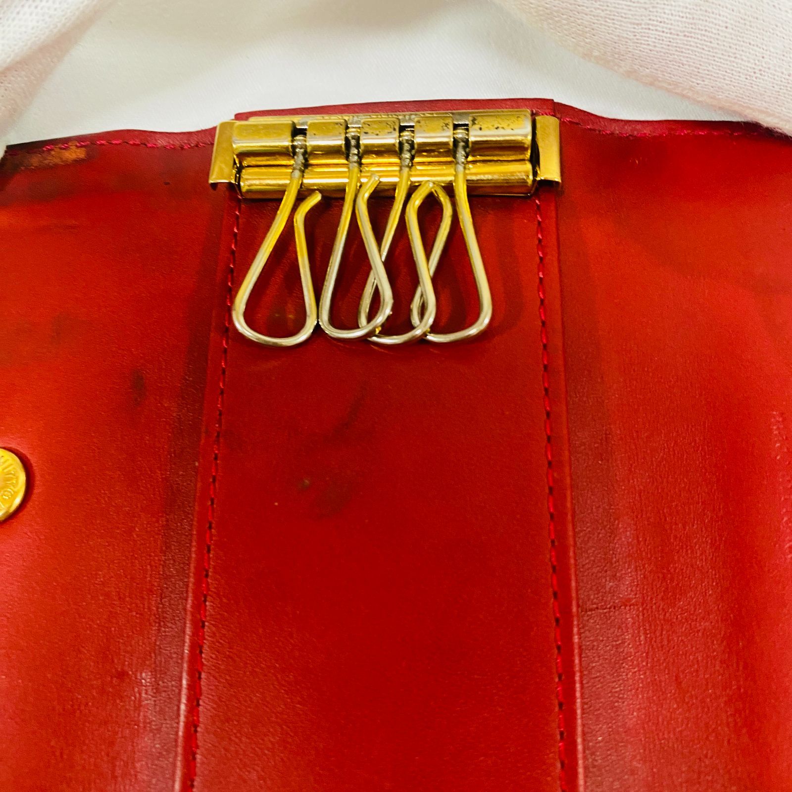 ルイ・ヴィトン 赤 レザー キーケース 楽天市場】LOUIS VUITTON ルイ ヴィトン モノグラムヴェルニ