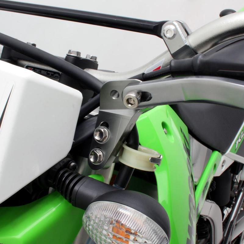 ゼータレーシング　ハンドルガード　kdxで使ってました。 Amazon | ジータレーシング(ZETA RACING) CRF150F/230F SL230