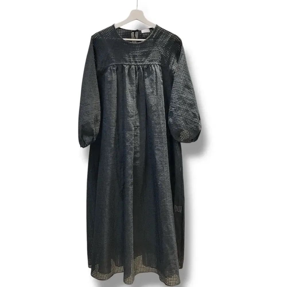 SONO ソーノ コットンオーガンジーエアリーフレアワンピース size1 