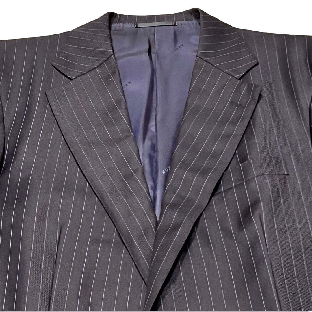 BURBERRY バーバリー ストライプ柄 2B シングル ジャケット スーツ