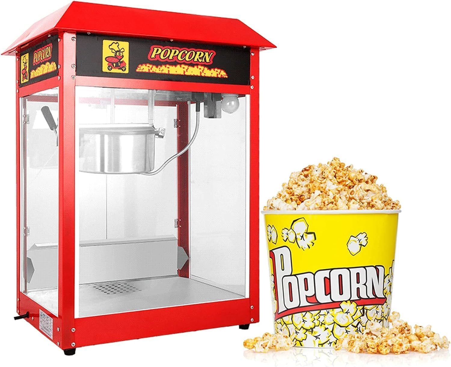 自動多機能ストールポップコーンマシン
