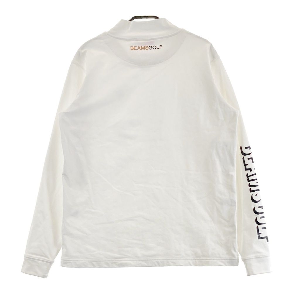 BEAMS GOLF ホワイト長袖シャツ S