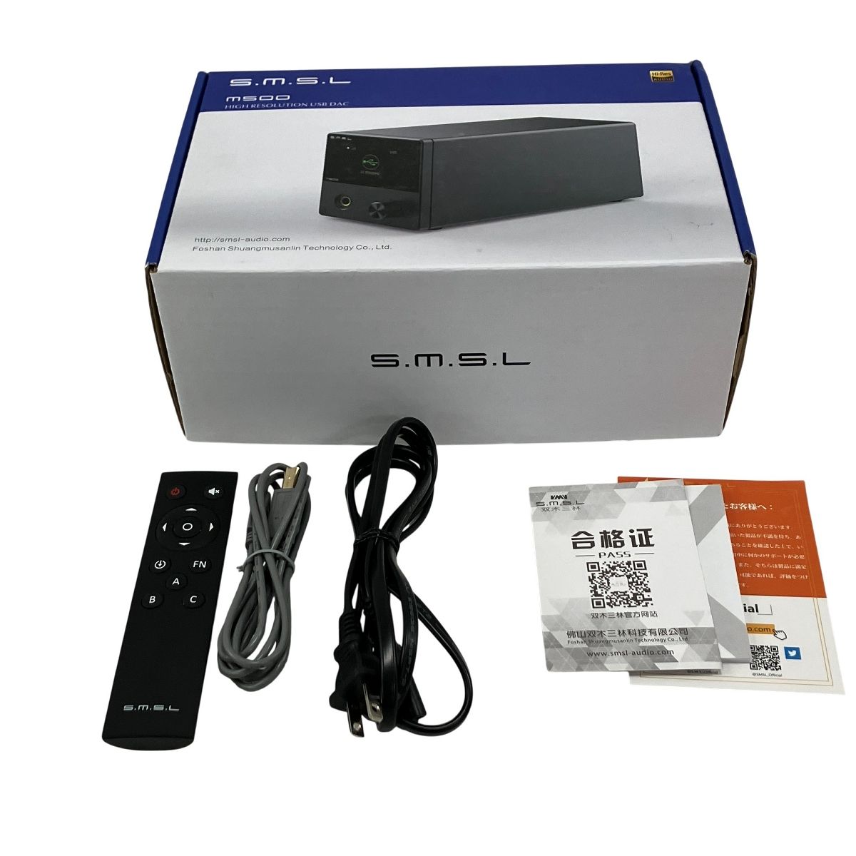 SMSL M500 USB-DAC ヘッドホンアンプ オーディオ音響機器 H10511782